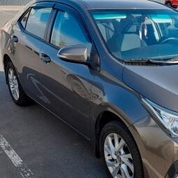 VL-Tuning Дефлекторы окон на Toyota Corolla (E16/17) '12- седан (накладные)