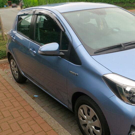 VL-Tuning Дефлекторы окон на Toyota Yaris/Vitz III '11-20 5d (накладные)