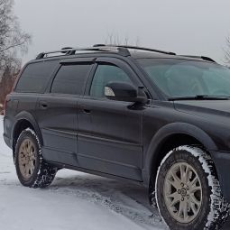 VL-Tuning Дефлекторы окон на Volvo XC70 P2 '00-07 универсал (накладные)