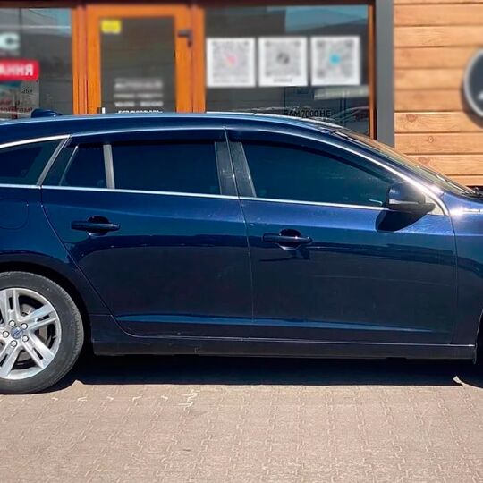 VL-Tuning Дефлекторы окон на Volvo V60 I '10-18 универсал (накладные) VL-Tuning Дефлекторы окон на Volvo V60 I '10-18 универсал (накладные)