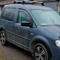 VL-Tuning Дефлекторы окон на Volkswagen Caddy III '04-15 2d (накладные)