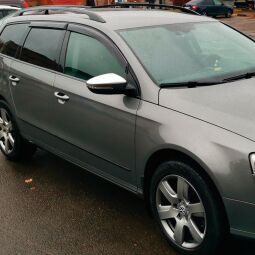 VL-Tuning Дефлекторы окон на Volkswagen Passat B6 '05-10 универсал (накладные)