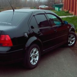 VL-Tuning Дефлекторы окон на Volkswagen Jetta/Bora IV '98-05 (накладные)