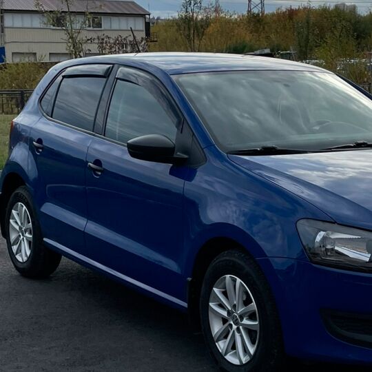 VL-Tuning Дефлекторы окон на Volkswagen Polo V '09- хэтчбек 5d (накладные)