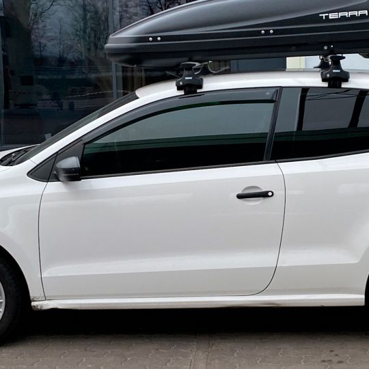 VL-Tuning Дефлекторы окон на Volkswagen Polo V '09- хэтчбек 3d (накладные) VL-Tuning Дефлекторы окон на Volkswagen Polo V '09- хэтчбек 3d (накладные)
