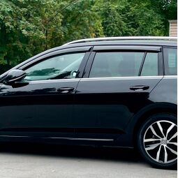 VL-Tuning Дефлекторы окон на Volkswagen Golf VII '12- универсал (накладные)
