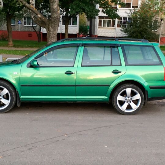 VL-Tuning Дефлекторы окон на Volkswagen Golf IV '97-03 универсал (накладные)