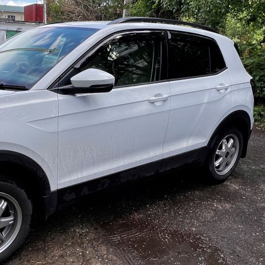 VL-Tuning Дефлекторы окон на Volkswagen T-Cross I '19- (накладные) VL-Tuning Дефлекторы окон на Volkswagen T-Cross I '19- (накладные)