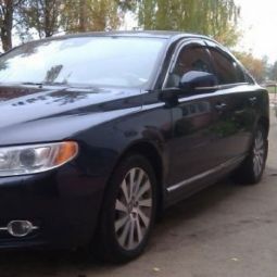 COBRA TUNING Дефлекторы окон на Volvo S80 AS '06- (накладные)
