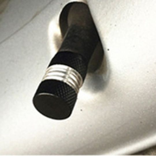 Колпачки на ниппель колеса алюминиевые kombi (Комплект 4 шт.)