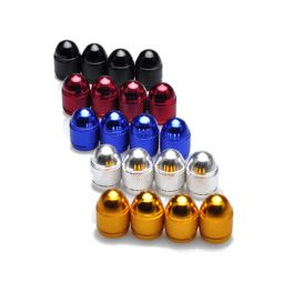 Колпачки на ниппель колеса алюминиевые (Комплект 4 шт.)