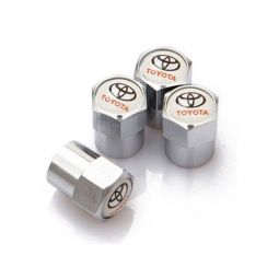 Колпачки на ниппель колеса модельные Toyota (Комплект 4 шт.)