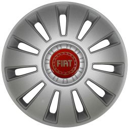 Kenguru Колпаки для колес Rex Fiat Серые R16" (Комплект 4 шт.)