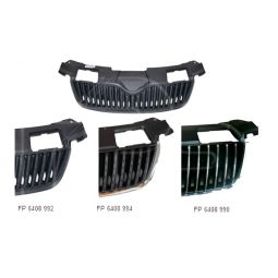 FPS Решетка радиатора Skoda Fabia II '07-10 (FP 6408 990) черная/хром