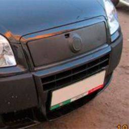 Flyplast Зимняя накладка на решетку радиатора Fiat Doblo I '04- верхняя (матовая)