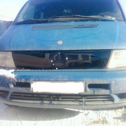 Flyplast Зимняя накладка на решетку радиатора Mercedes-Benz Vito (W638) '96-03 верхняя (глянцевая)