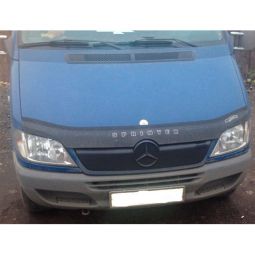 Flyplast Зимняя накладка на решетку радиатора Mercedes-Benz Sprinter (W901-905) '00-02 [старая решетка] верхняя (матовая)