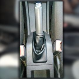 Orticar Чехол ручника Opel Astra H '04-10 (Черный кожзам)
