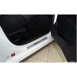 NataNiko Накладки на пороги для Citroen C-Elysee II '12- (Premium к-кт 4 шт.)