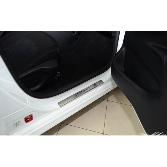 NataNiko Накладки на пороги для Citroen C-Elysee II '12- (Standart к-кт 4 шт.)