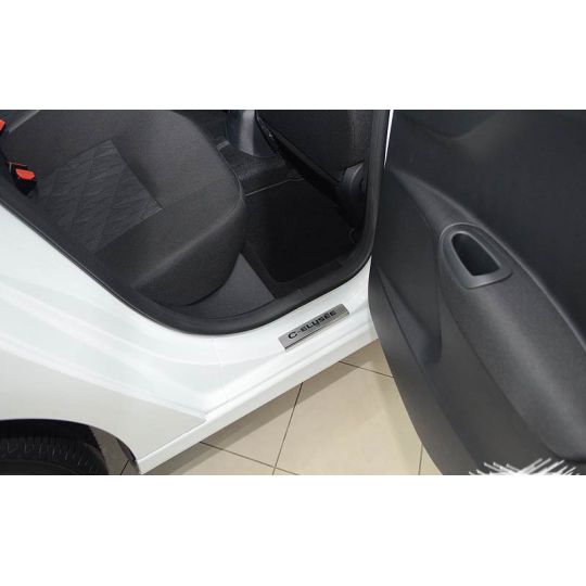 NataNiko Накладки на пороги для Citroen C-Elysee II '12- (Standart к-кт 4 шт.)