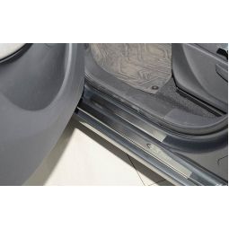 NataNiko Накладки на пороги для Citroen C3 Picasso 09-17 (Premium к-кт 8 шт.)