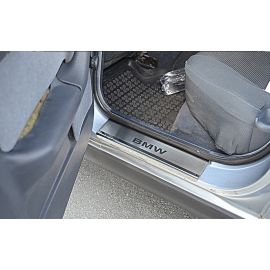 NataNiko Накладки на пороги для BMW 3 (E36) '90-98 (Premium + carbon к-кт 2 шт.)