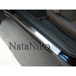 NataNiko Накладки на пороги для Chery Tiggo '06-14 (Premium к-кт 4 шт.)