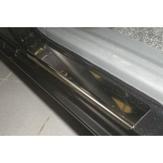 NataNiko Накладки на пороги для ЗАЗ Lanos (Standart к-кт 4 шт.)