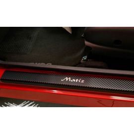 NataNiko Накладки на пороги для Daewoo Matiz (Premium к-кт 4 шт.)