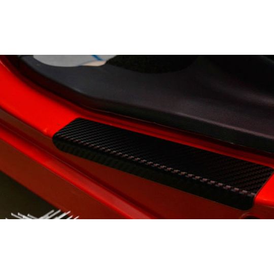 NataNiko Накладки на пороги для Daewoo Matiz (Premium+carbon к-кт 4 шт.)