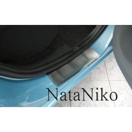 NataNiko Накладки на пороги для Daihatsu Sirion '04-15 (Premium+carbon к-кт 4 шт.)