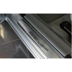 NataNiko Накладки на пороги для Dodge Avenger II  '07-14 (Premium к-кт 4 шт.)