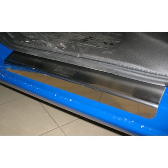 NataNiko Накладки на пороги для Fiat Doblo I '00-10 (Premium к-кт 4 шт.)