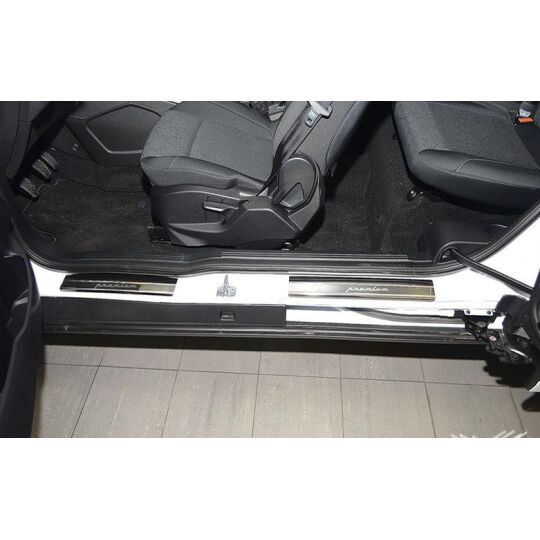 NataNiko Накладки на пороги для Ford B-Max '12- (Premium к-кт 4 шт.) NataNiko Накладки на пороги для Ford B-Max '12- (Premium к-кт 4 шт.)