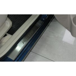 NataNiko Накладки на пороги для Hyundai Accent (MC) '06-10 5d (Premium к-кт 4 шт.)