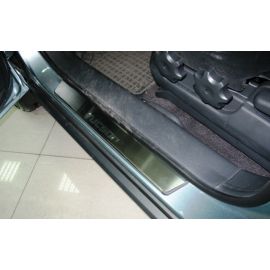 NataNiko Накладки на пороги для Hyundai Tucson '04-10 (Standart к-кт 4 шт.)