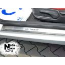 NataNiko Накладки на пороги для Hyundai Veloster '11-17 (Premium к-кт 3 шт.)