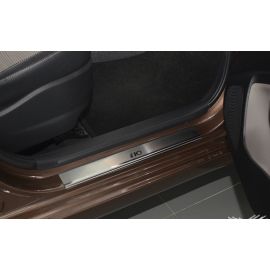 NataNiko Накладки на пороги для Hyundai i10 II '13- (Standart к-кт 4 шт.)