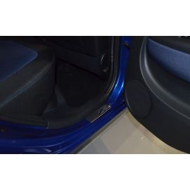 NataNiko Накладки на пороги для Hyundai i20 I '08-14 5d (Standart к-кт 4 шт.)