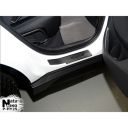 NataNiko Накладки на пороги для Hyundai Tucson III (TL) '15- (Premium к-кт 4 шт.)