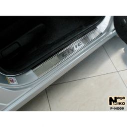 NataNiko Накладки на пороги для Honda Civic VIII '06-11 4d (Standart к-кт 4 шт.)