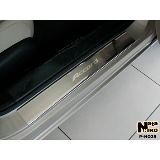 NataNiko Накладки на пороги для Honda Accord IX '12-17 (Standart к-кт 4 шт.)