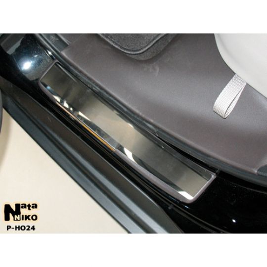 NataNiko Накладки на пороги для Honda CR-V IV '12-16 (Premium+carbon к-кт 4 шт.)