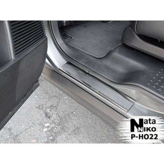 NataNiko Накладки на пороги для Honda Pilot II '08-15 (Premium к-кт 4 шт.)