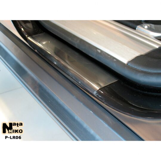 NataNiko Накладки на пороги для Land Rover Range Rover (L322) III '02-12 (Standart к-кт 4 шт.)