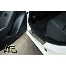 NataNiko Накладки на пороги для Mazda 3 (BM) '13- (Standart к-кт 4 шт.)