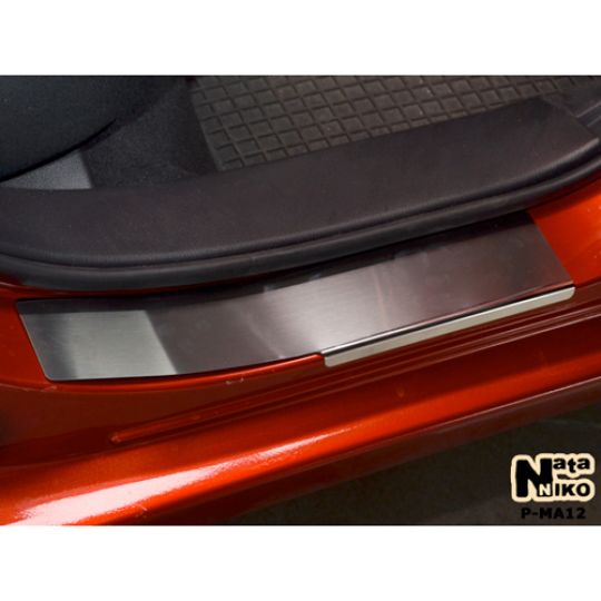 NataNiko Накладки на пороги для Mazda 6 (GJ) '12- (Standart к-кт 4 шт.)