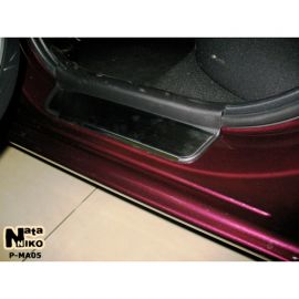 NataNiko Накладки на пороги для Mazda 3 (BK) '03-09 (Premium к-кт 4 шт.)