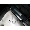 NataNiko Накладки на пороги для Mercedes-Benz V-class II (W447) '14- (Premium к-кт 2 шт.)